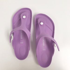 birkenstock gizeh lavender